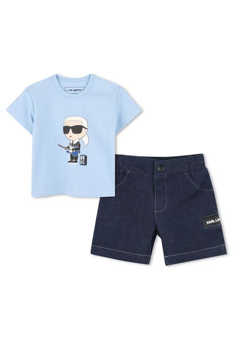 Set con stampa logo KARL LAGERFELD KIDS | Z30504782
